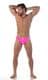 Hot Pink Swim Brief 5cm Side - Mens Pink Speedo